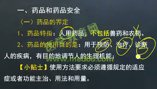 2016年執(zhí)業(yè)藥師考試《藥事管理與法規(guī)》醫(yī)學(xué)教育網(wǎng)課程與試題對(duì)比