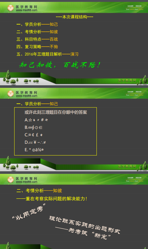 專業(yè)師資景晴為你講解臨床執(zhí)業(yè)醫(yī)師考試病理、藥理、生理**攻略！