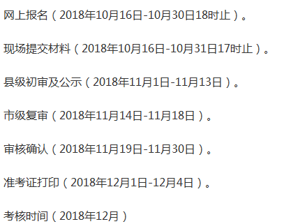 　　四川省巴中市2018年中醫(yī)醫(yī)術(shù)確有專長醫(yī)師資格考試報名時間