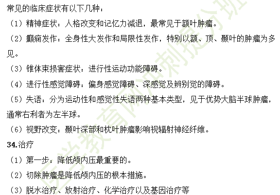 臨床執(zhí)業(yè)醫(yī)師34大高頻考點匯總