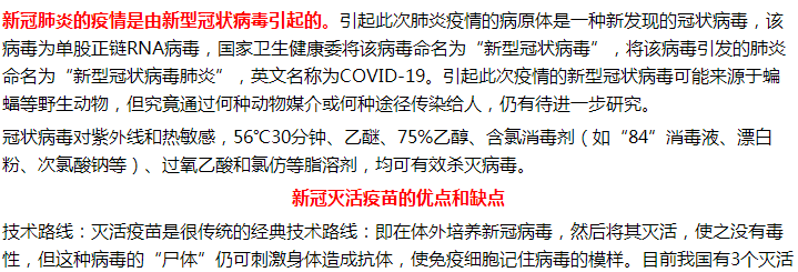 新冠肺炎病毒滅活途徑有哪些？新冠滅活疫苗的優(yōu)缺點(diǎn)是？