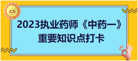 常用植物藥材的性狀描述術語-2023執(zhí)業(yè)藥師《中藥一》重要知識點打卡