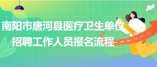 南陽市唐河縣醫(yī)療衛(wèi)生單位2023年招聘工作人員報(bào)名流程