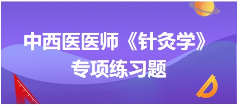 中西醫(yī)醫(yī)師《針灸學(xué)》專(zhuān)項(xiàng)練習(xí)題30